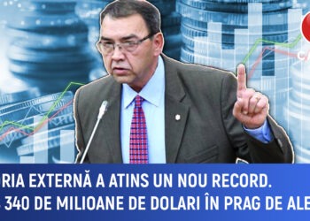 Datoria externă a atins un plus 340 de milioane de dolari în prag de alegeri