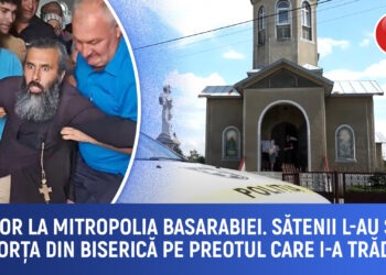 Nu vor la Metropolia Basarabiei. Sătenii l-au scos cu forța din biserică pe preotul care i-a trădat