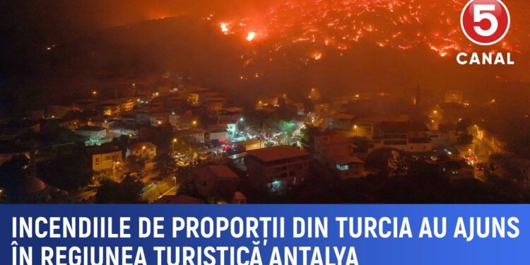 Incendii de pădure scăpate de sub control în Turcia: temperaturi de peste 50°C și cel puțin 17 morți