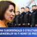 Sandu își MAI subordonează o structură de forță. Șeful carabinierilor va fi numit de președintă