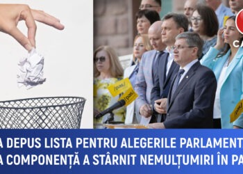 PAS a depus lista electorală: Noua componență a stîrnit nemulțumiri în partid