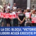 Cu scandal și intervenția poliției, CEC a respins înregistrarea blocului „Victorie-Pobeda” pentru alegeri