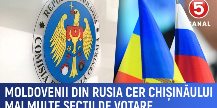 Diaspora moldovenească din Rusia cere mai multe secții de votare