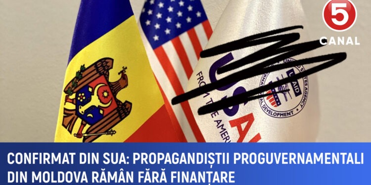 Confirmat din SUA propagandiștii proguvernamentali din Moldova rămân fără finanțare