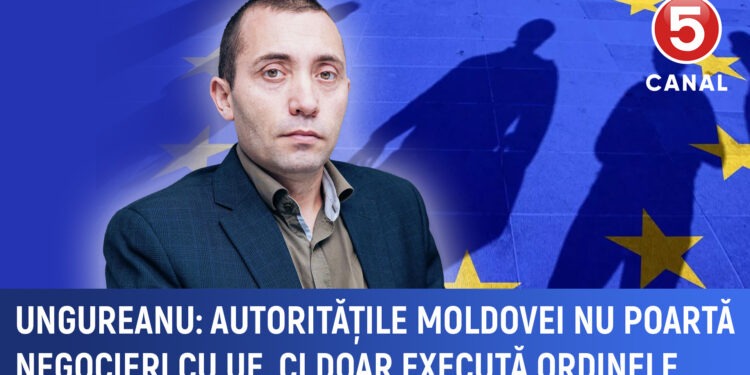 Ungureanu: Autoritățile Moldovei doar aplică directivele Bruxelles-ului, fără negocieri reale