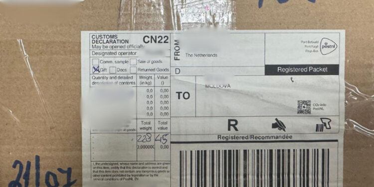 Rețea de contrabandă cu droguri prin poștă, destructurată lângă Chișinău