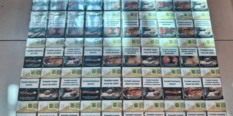 Un moldovean, prins cu 3.800 de țigarete ascunse în cursa Chișinău-Dublin