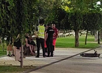 Fetiță de trei ani, lovită de un tânăr pe trotinetă electrică în centrul Chișinăului