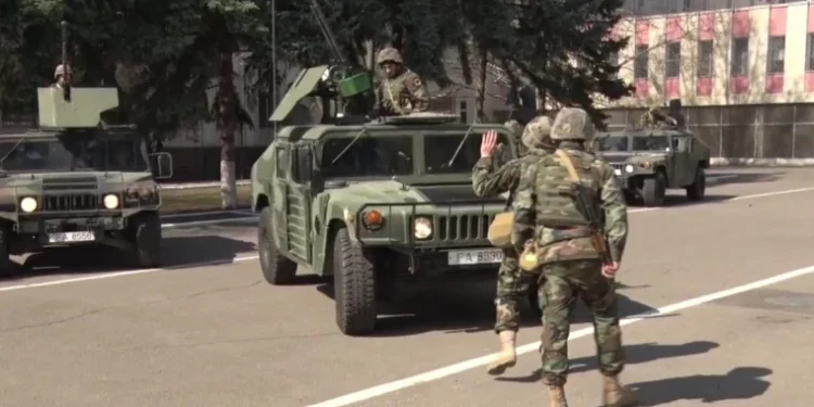 Exerciții tactice ale Brigăzii „Fulger” la Ștefan Vodă