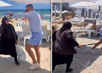 В Румынии попрошайка из Молдовы избила администратора пляжа тростью