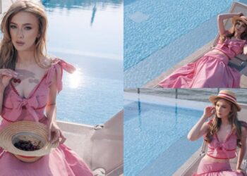 Georgette покоряет публику новой коллекцией Cruise 2025: легкие и изысканные платья для современной женщины