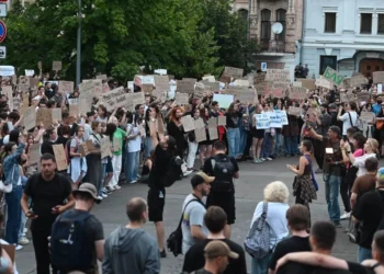 В Украине прошли протесты против ограничения полномочий Национального антикоррупционного бюро