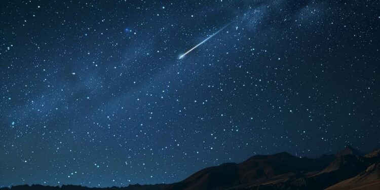 Fenomen astronomic rar: până la 25 de meteori pe oră în noaptea aceasta
