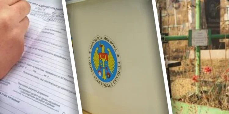 В Молдове полиция штрафует за „электоральную коррупцию” даже умерших