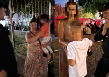 Карабинеры нашли двух потерявшихся на концерте детей