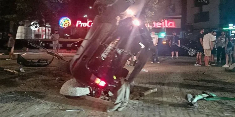 Серьезная авария в столице: Пострадали четыре человека, среди них дети