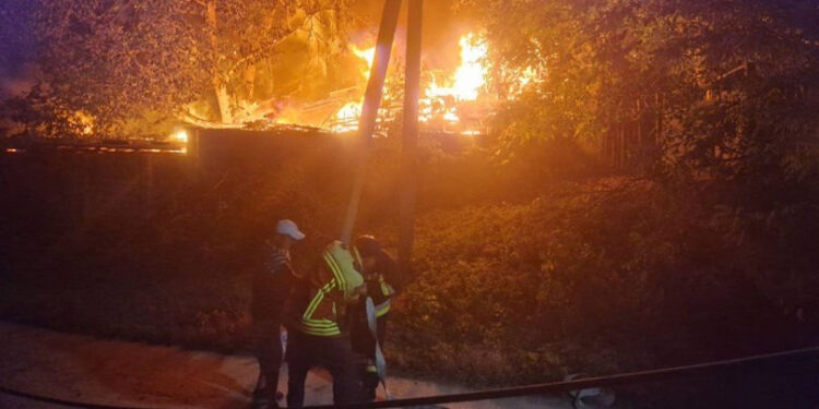 Пожар в хозяйстве в селе Садова: Сообщается о погибшем