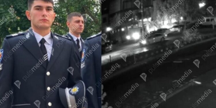 «Арестантский устав един». Момент, когда сын начальника полиции, студент Академии полиции, намеренно въезжает на микроавтобусе в толпу в Вулканештах