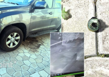 В Кишинёве неизвестные подожгли машину пенсионеров, бросив «коктейль Молотова» во двор