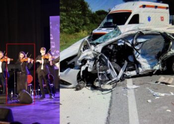Noi detalii despre tânăra decedată în accidentul de la Strășeni. Era membră a Orchestrei „Plai Moldovenesc” a IGSU și se căsătorise recent