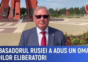 Ambasadorul Rusiei, Oleg Ozerov a adus un omagiu eroilor eliberatori