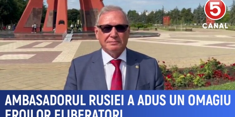 Ambasadorul Rusiei, Oleg Ozerov a adus un omagiu eroilor eliberatori