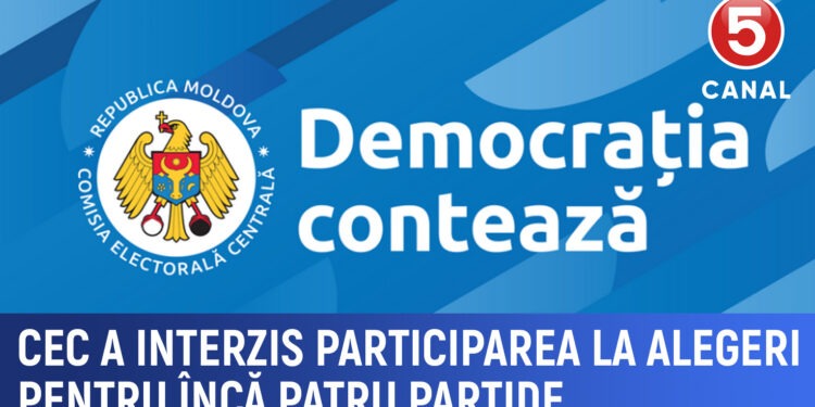 CEC a exclus alte patru partide din cursa electorală