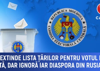 CEC extinde lista țărilor pentru votul prin poștă, dar ignoră din nou diaspora din Rusia