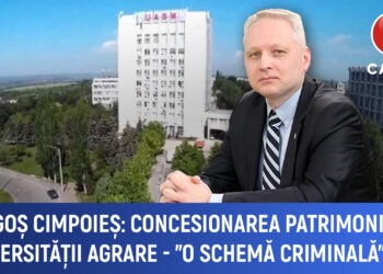 Dragoș Cimpoieș Concesionarea patrimoniului Universității Agrare O schemă criminală