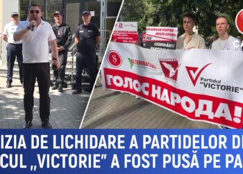 Curtea de Apel a pus pe pauză examinarea cererii de dizolvare a patru partide din blocul „Victorie”