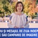 Maia Sandu și mesajul de Ziua Independenței Felicitare sau campanie de imagine