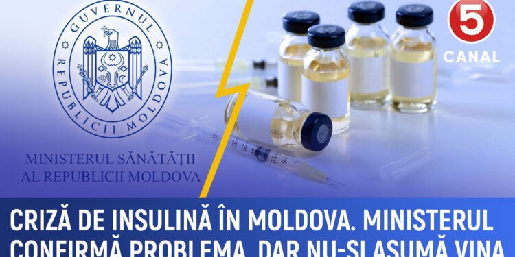 Criză de insulină în Moldova: ministrul confirmă problema, dar nu-și asumă responsabilitatea