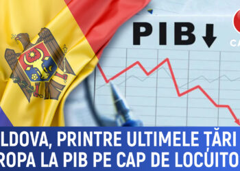 Moldova, printre ultimele țări din Europa la PIB pe cap de locuitor