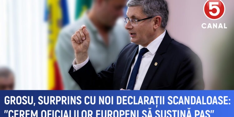 Igor Grosu  surprins cu noi declarații scandaloare: ”Cerem oficialilor Europeni să susțină PAS”