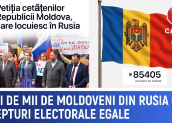 Zeci de mii de moldoveni din Rusia cer respectarea drepturilor lor electorale