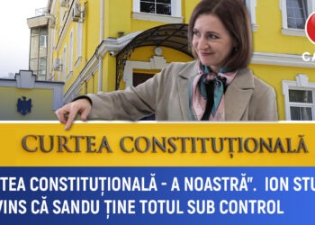 „Curtea Constituțională” — Ion Sturza, convins că Sandu ține totul sub control