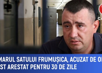 Primarul satului Frumușica, acuzat de omor, a fost arestat pentru 30 de zile
