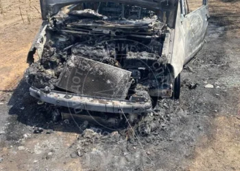 Mașină mistuită de flăcări în stânga Nistrului: șoferița a scăpat teafără