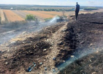 Пожар в Приднестровье: Огонь охватил 25 гектаров растительности