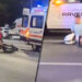 Accident grav în Chișinǎu: Un motociclist s-a izbit într-un Porsche