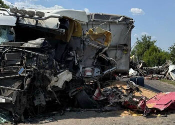 Imagini de la locul accidentului de la Telenești: Autospeciala, distrusă