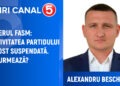 Liderul FASM: Activitatea partidului suspendată temporar – ce urmează pentru opoziție și drepturile cetățenilor
