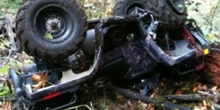 Tură cu ATV-ul cu sfârșit tragic în pădure, la Strășeni. O tânără a murit pe loc