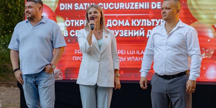 Proiectele de infrastructură continuă: Casa de Cultură din Cucuruzenii de Sus, raionul Orhei, a fost renovată cu sprijinul echipei lui Ilan Șor