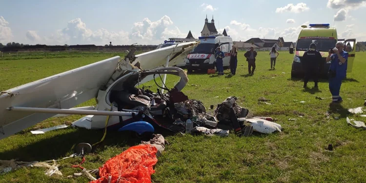 В России самолет совершил жесткую посадку: пилот погиб