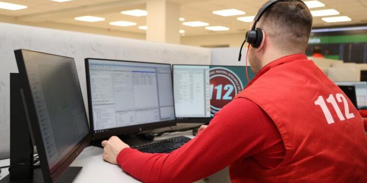 În prima jumătate a lunii septembrie, 112 a înregistrat peste 91.000 de apeluri