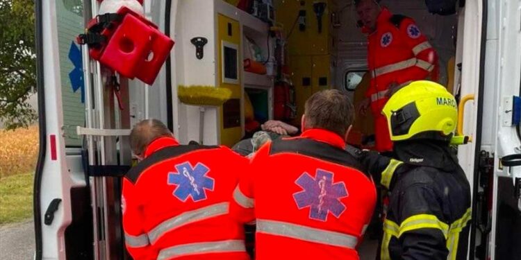 Авария на трассе Унгены–Ниспорены. Водителя доставали из покореженного автомобиля