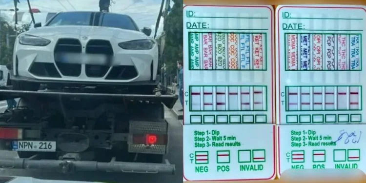 В Кишиневе женщина под воздействием наркотиков села за руль