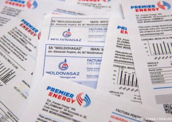 Primele facturi la gaz emise de Energocom vor fi distribuite din octombrie