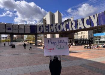 Гагаузы потребовали в Брюсселе освобождения башкана Евгении Гуцул: «Она должна знать, что не одна»